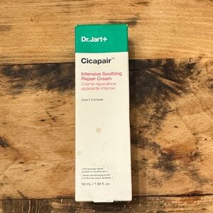 NIB Dr. Jart+ Cicapair Intensive Soothing Repair Cream - Green and White